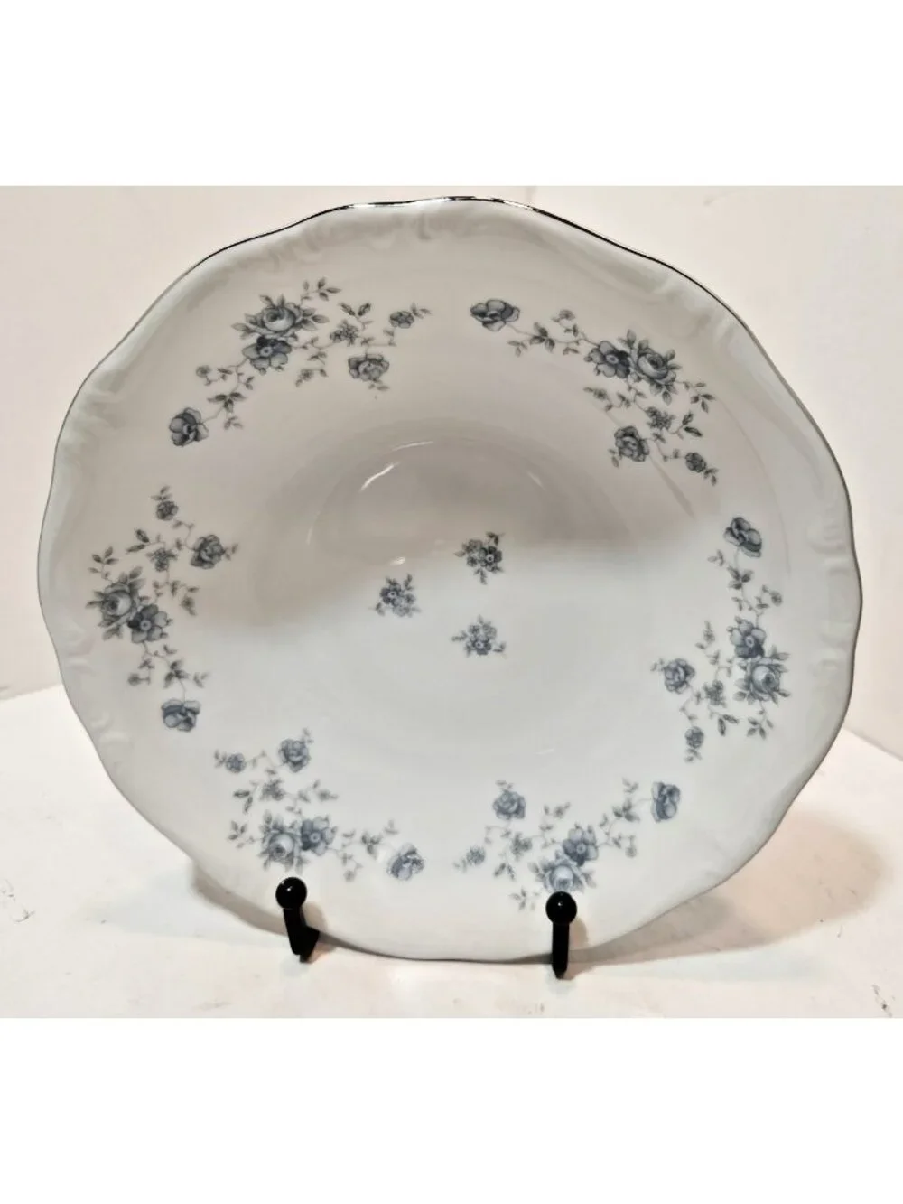 Vtg Johann Haviland Blue Garland Soup Cereal Pasta Bowls 7.5